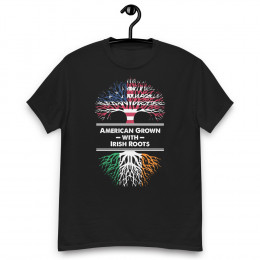 American Born Irish Roots T Shirt