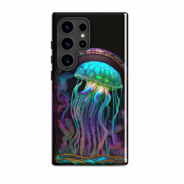 Stained Glass Jellyfish tough case for Samsung