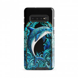 Stained Glass Dolphin Tough Case for Samsung®
